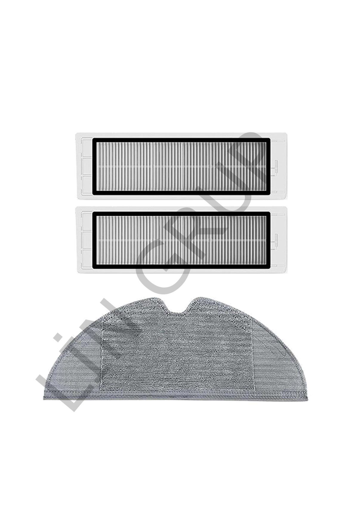 Xiaomi Trouver LDS Robot Süpürge Uyumlu 3'lü Yedek Parça Seti