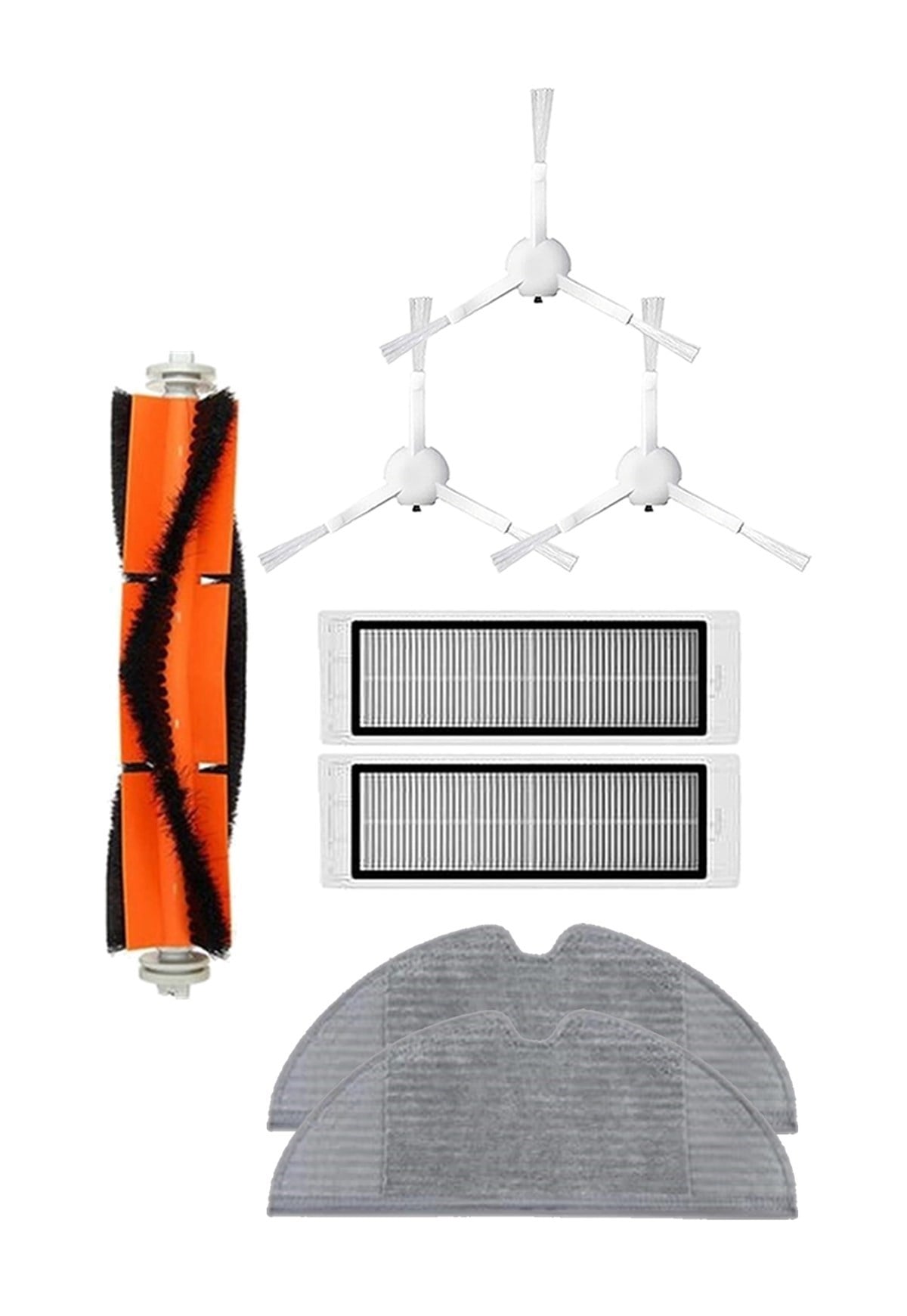 Dreame D9 Robot Süpürge Uyumlu 8'li Yedek Parça Seti
