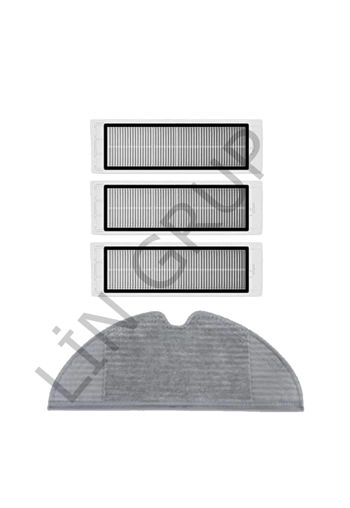 Xiaomi Vacuum Mop 1C (STYTJ01ZHM) Robot Süpürge Uyumlu 4'lü Yedek Parça Seti