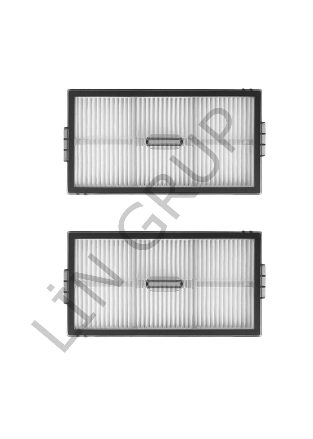 Roborock Q Revo Curv X Robot Süpürge Uyumlu 2'li Hepa Filtre
