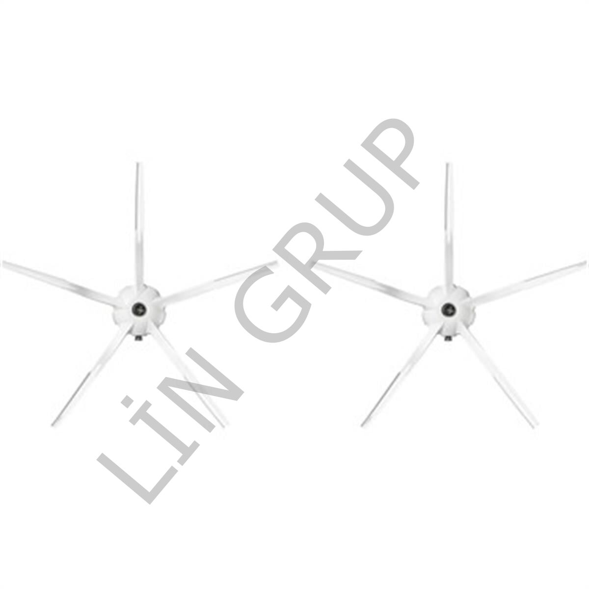 Roborock S8 Robot Süpürge Uyumlu 2'li Yan Fırça - Beyaz