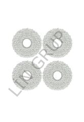 Roborock Q Revo Curv X Robot Süpürge Uyumlu 4'lü Mop Bezi