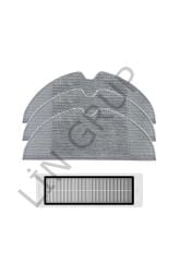 Xiaomi Trouver LDS Robot Süpürge Uyumlu 4'lü Yedek Parça Seti