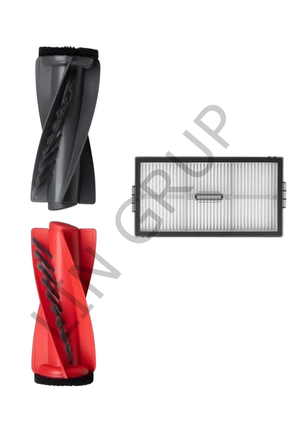 Roborock Q Revo Curv X Robot Süpürge Uyumlu 2'li Yedek Parça