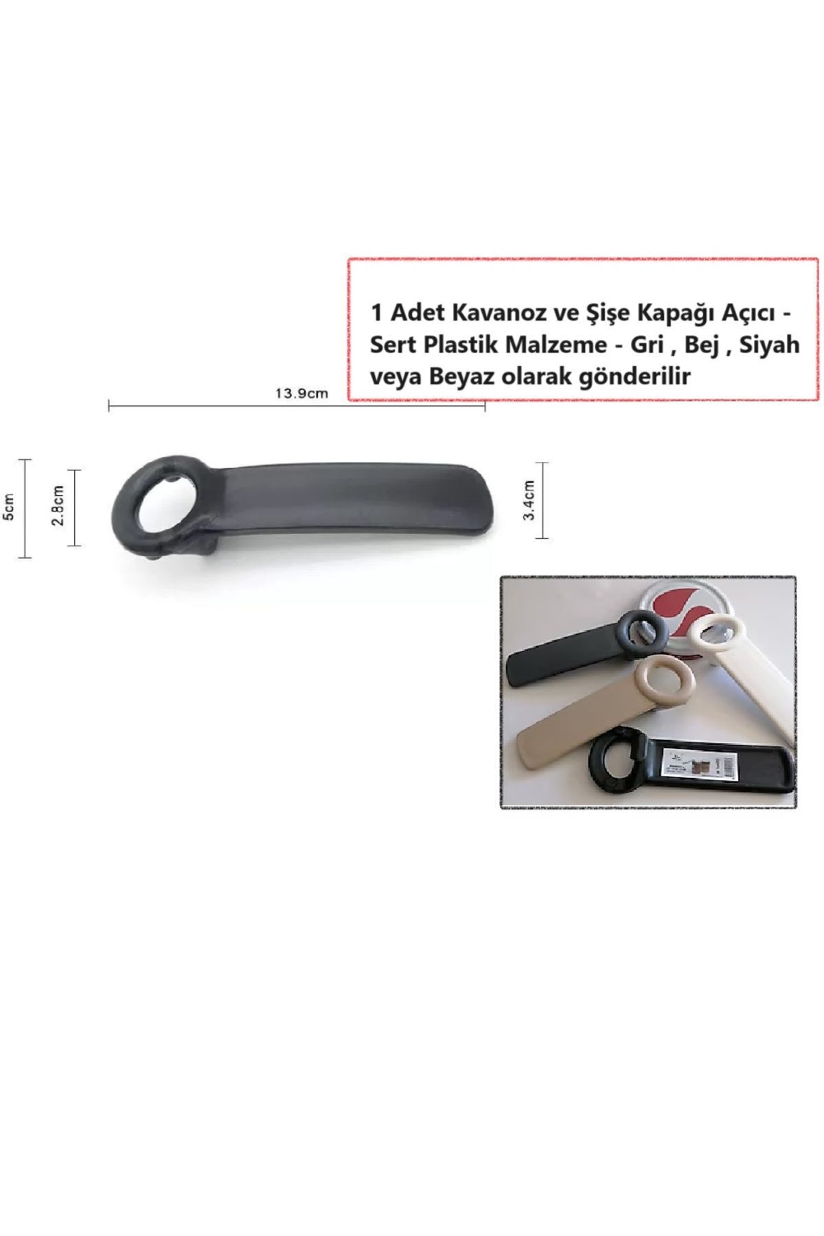 Şişe Kapağı Kavanoz Kapağı Açıcı pratik 1 Adet