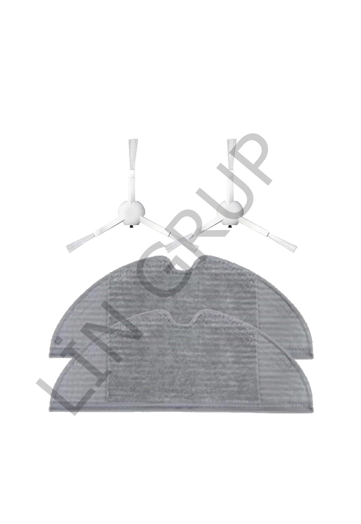 Xiaomi Vacuum Mop 1C (STYTJ01ZHM) Robot Süpürge Uyumlu 4'lü Yedek Parça Seti