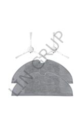 Xiaomi Vacuum Mop 1C (STYTJ01ZHM) Robot Süpürge Uyumlu 4'lü Yedek Parça Seti