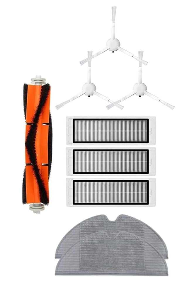 Dreame D9 Robot Süpürge Uyumlu 9'lu Yedek Parça Seti