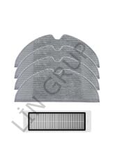 Xiaomi Trouver LDS Robot Süpürge Uyumlu 5'li Yedek Parça Seti