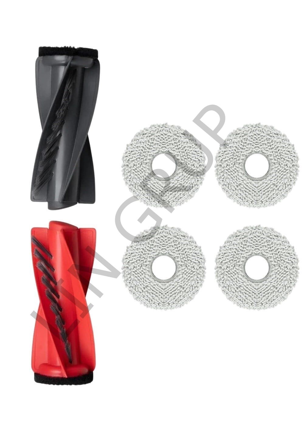 Roborock Q Revo Curv X Robot Süpürge Uyumlu 3'lü Yedek Parça Seti