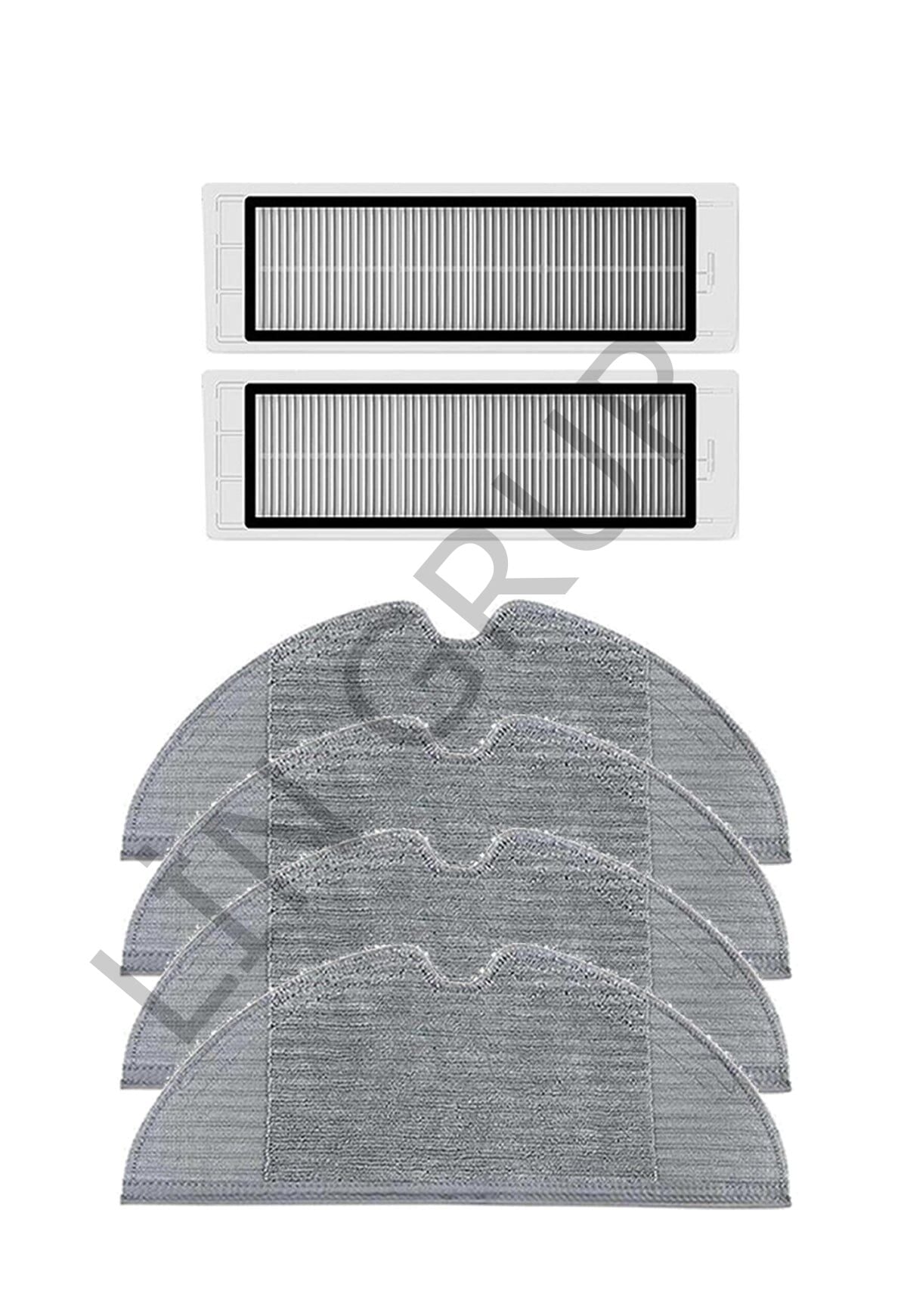 Xiaomi Trouver LDS Robot Süpürge Uyumlu 6'lı Yedek Parça Seti