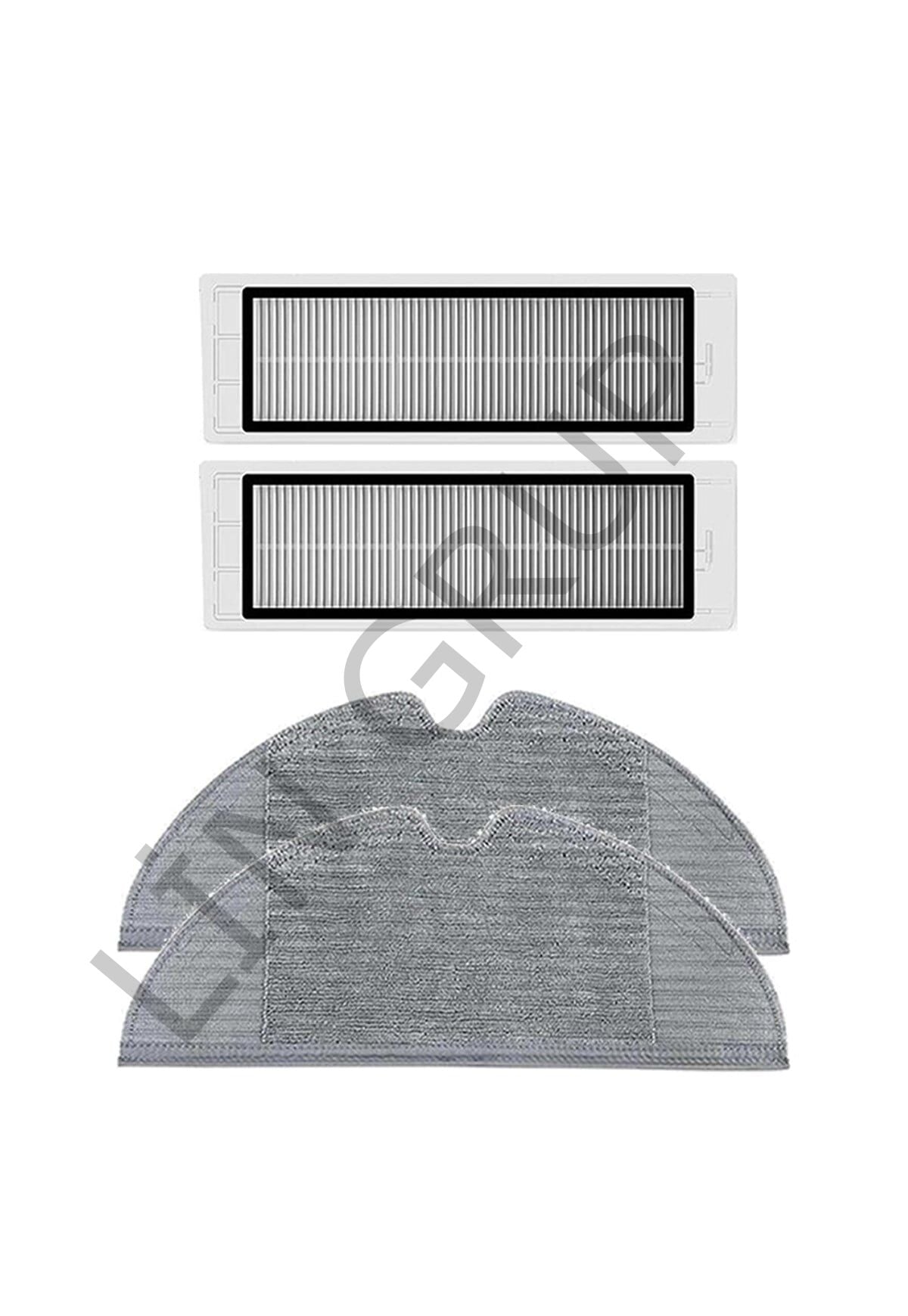 Xiaomi Trouver LDS Robot Süpürge Uyumlu 4'lü Yedek Parça Seti