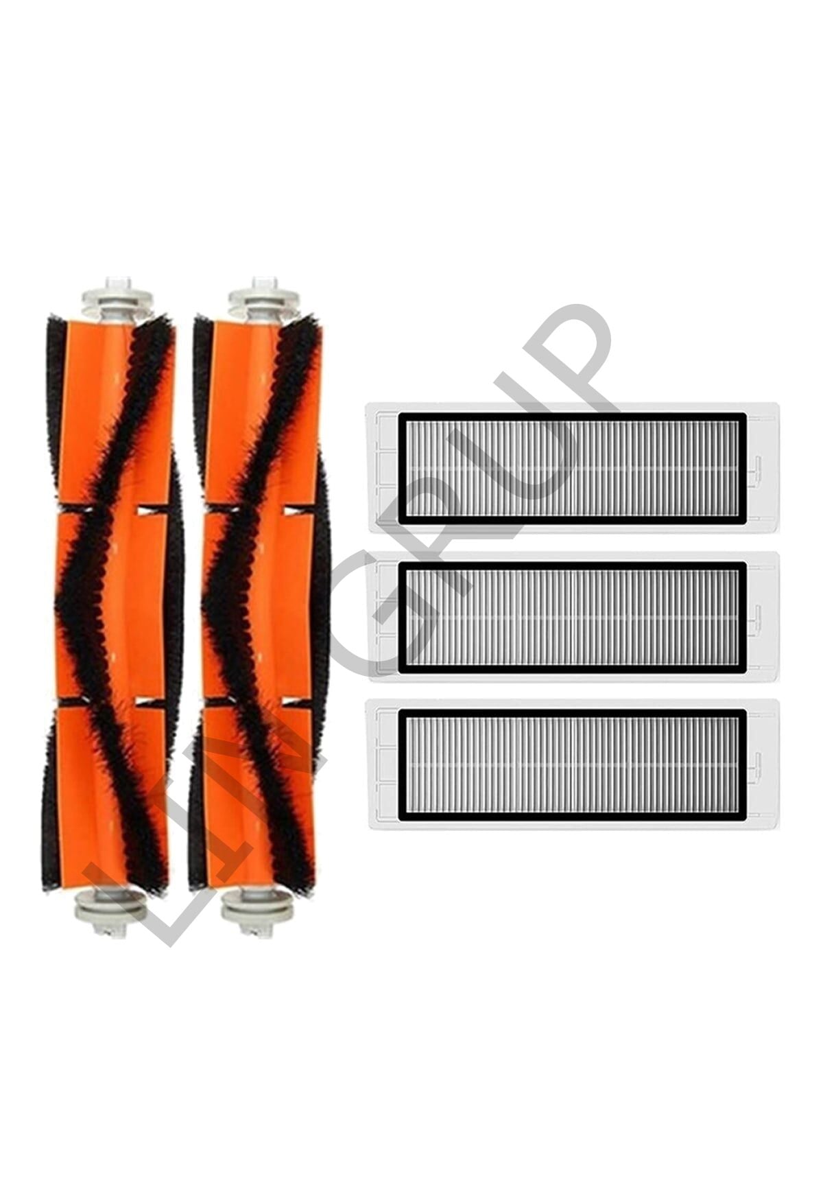 Xiaomi Trouver LDS Robot Süpürge Uyumlu 5'li Yedek Parça Seti