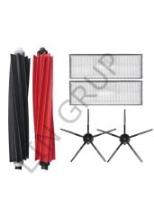 Roborock S8 Robot Süpürge Uyumlu 6'lı Yedek Parça Seti