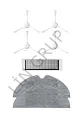 Xiaomi Vacuum Mop 2C  Robot Süpürge Uyumlu 7'li Yedek Parça Seti