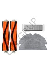 Xiaomi Vacuum Mop 1C (STYTJ01ZHM) Robot Süpürge Uyumlu 5'li Yedek Parça Seti