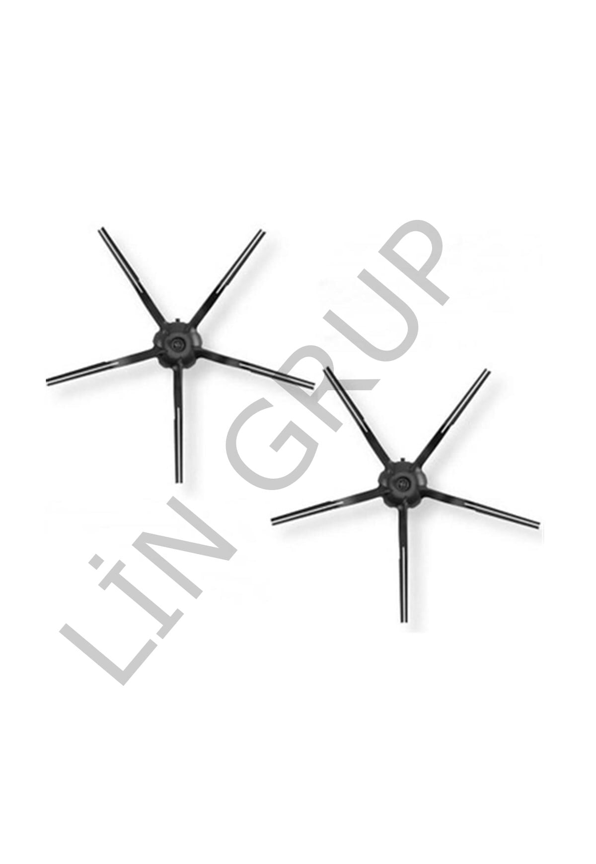 Roborock S7 Max V Robot Süpürge Uyumlu 2'li Yan Fırça-Yedek Parça