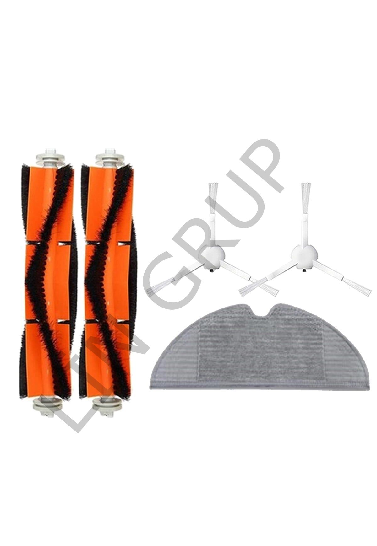 Xiaomi Vacuum Mop 1C (STYTJ01ZHM) Robot Süpürge Uyumlu 5'li Yedek Parça Seti