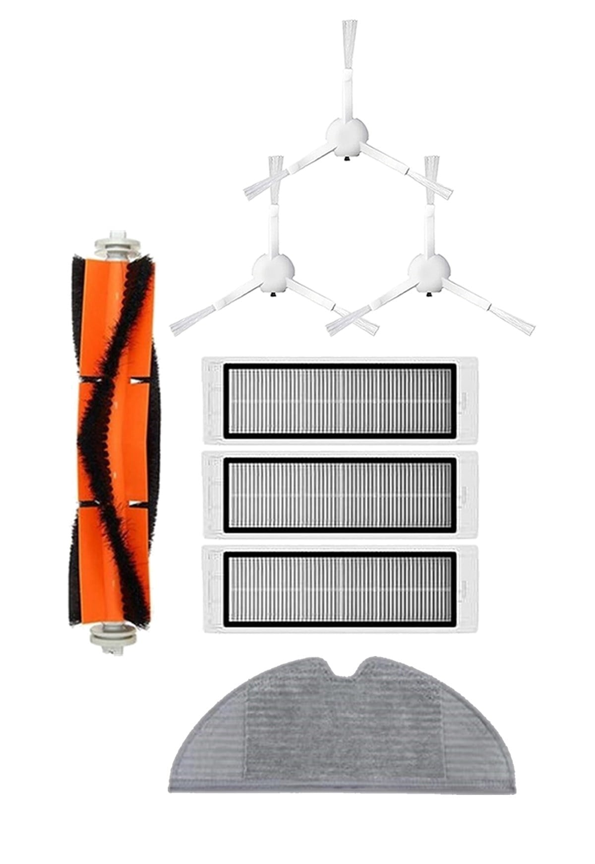 Dreame D9 Robot Süpürge Uyumlu 8'li Yedek Parça Seti