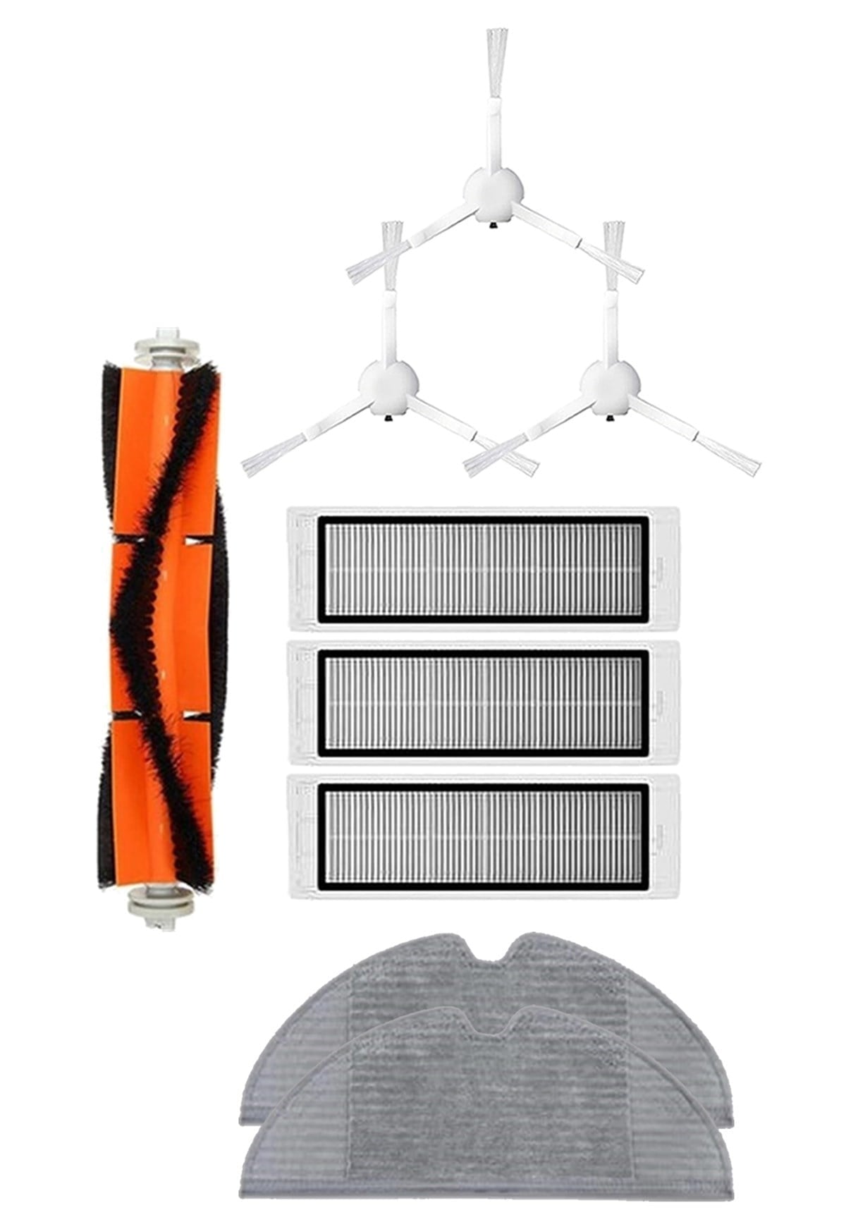 Dreame D9 Robot Süpürge Uyumlu 9'lu Yedek Parça Seti