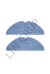 Roborock S7 Max V Robot Süpürge Uyumlu 2'li Mop Bezi-Yedek Parça