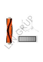 Xiaomi Trouver LDS Robot Süpürge Uyumlu 4'lü Yedek Parça Seti