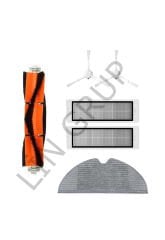 Xiaomi Trouver LDS Robot Süpürge Uyumlu 6'lı Yedek Parça Seti