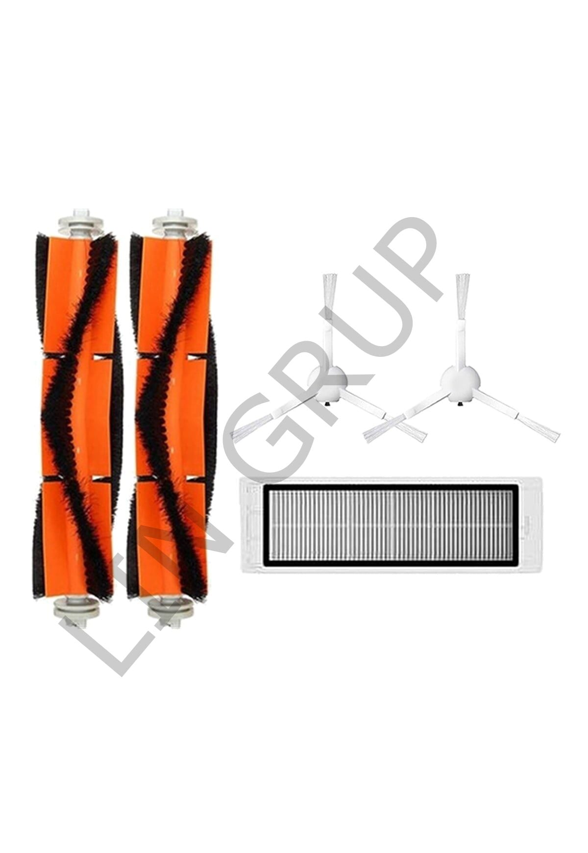 Xiaomi Vacuum Mop 1C (STYTJ01ZHM) Robot Süpürge Uyumlu 5'li Yedek Parça Seti