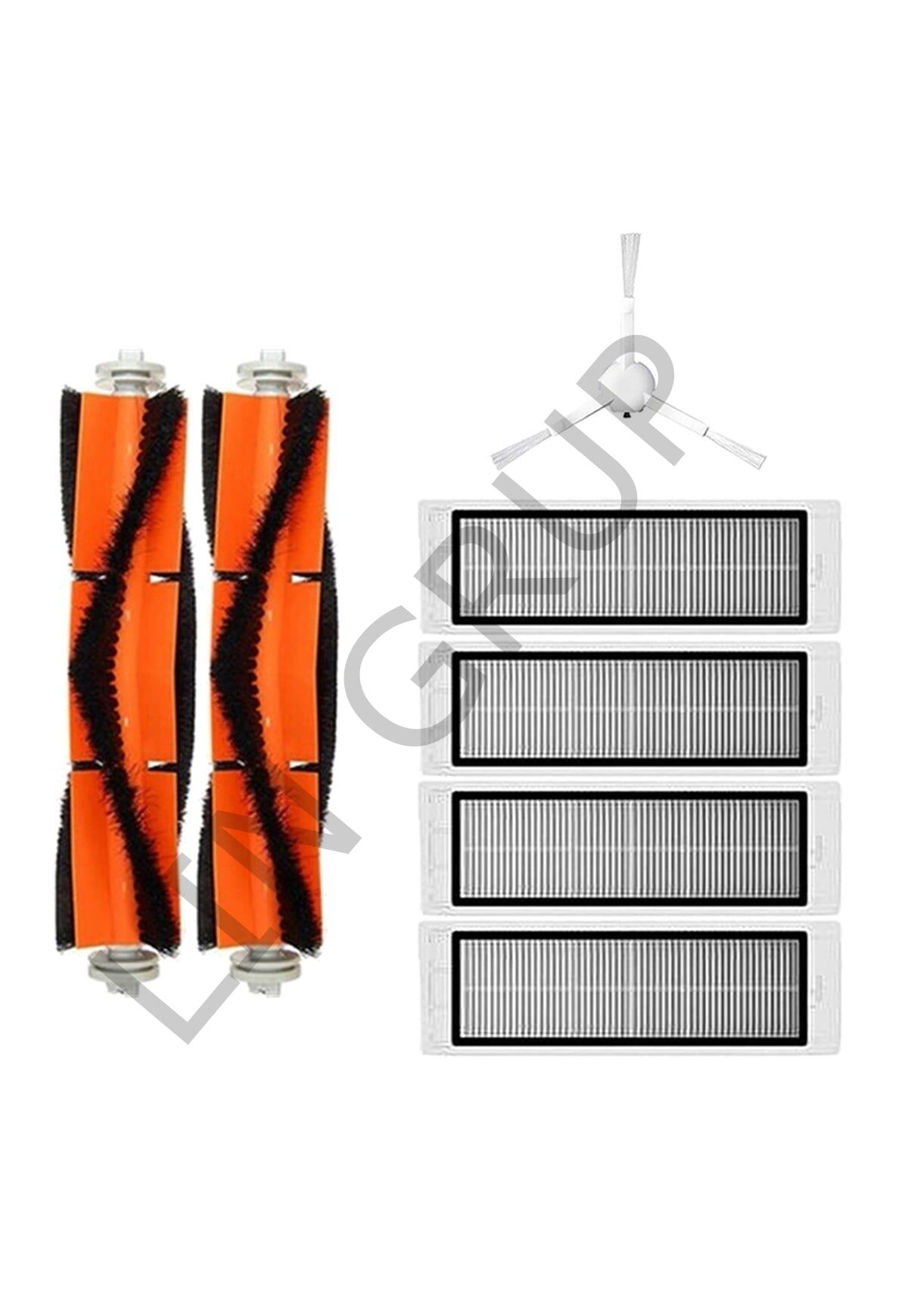 Xiaomi Vacuum Mop 2C  Robot Süpürge Uyumlu 7'li Yedek Parça Seti