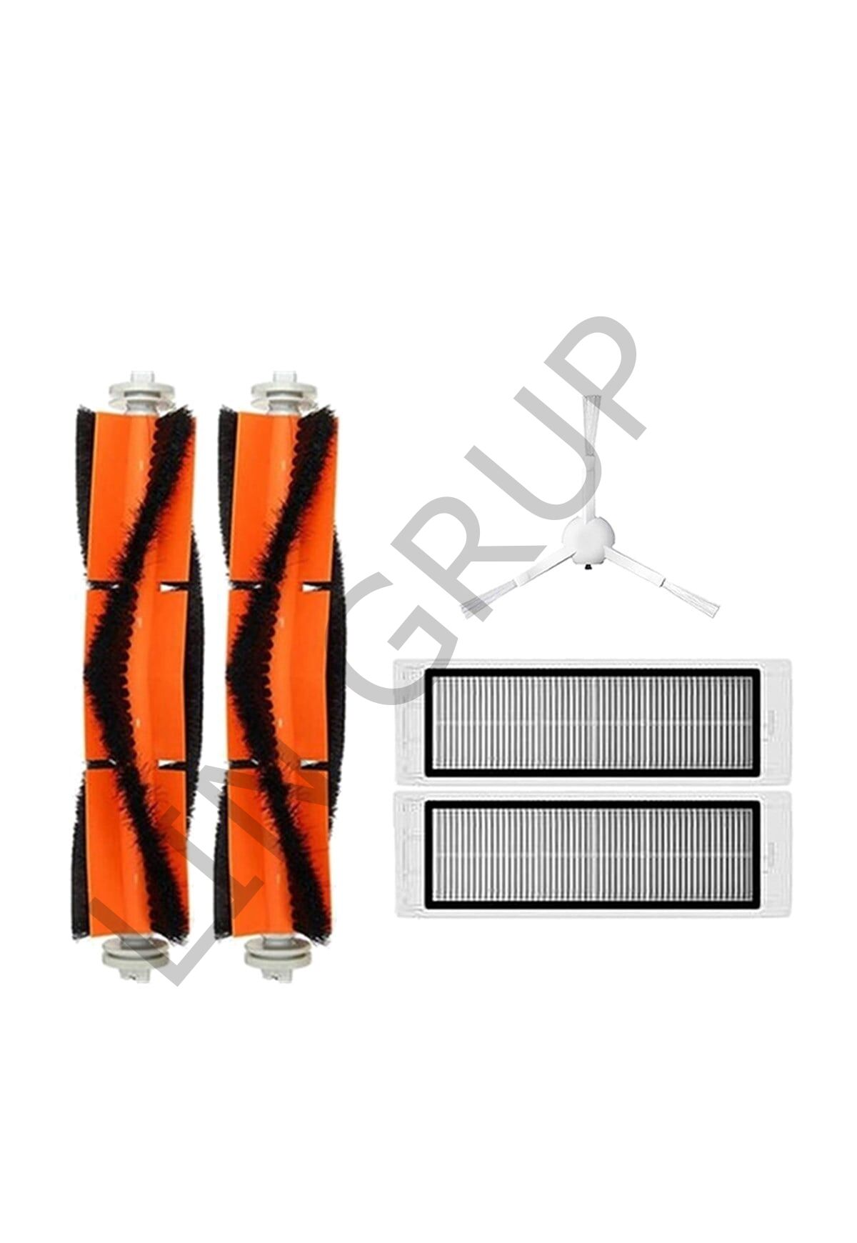 Xiaomi Vacuum Mop 1C (STYTJ01ZHM) Robot Süpürge Uyumlu 5'li Yedek Parça Seti