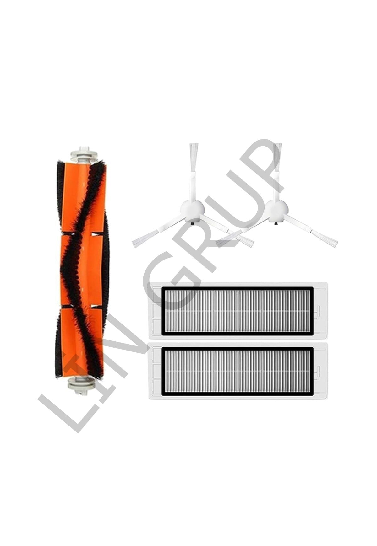 Xiaomi Trouver LDS Robot Süpürge Uyumlu 5'li Yedek Parça Seti