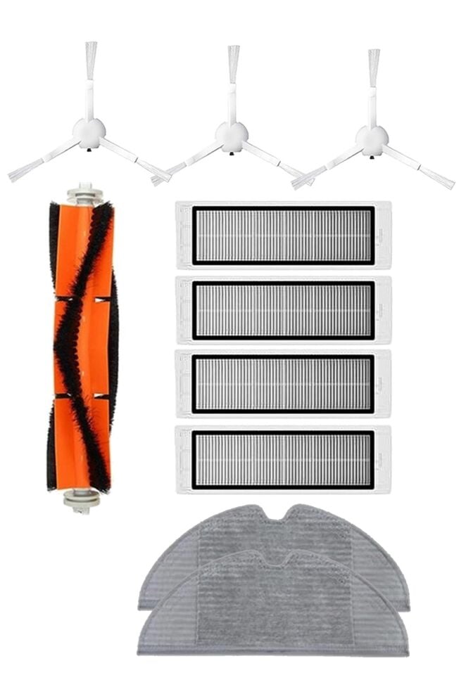 Dreame D9 Robot Süpürge Uyumlu 10'lu Yedek Parça Seti