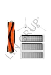 Xiaomi Trouver LDS Robot Süpürge Uyumlu 6'lı Yedek Parça Seti