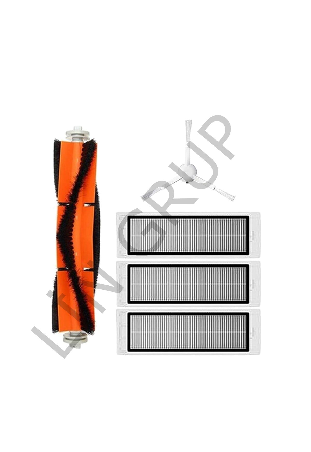 Xiaomi Vacuum Mop 1C (STYTJ01ZHM) Robot Süpürge Uyumlu 5'li Yedek Parça Seti