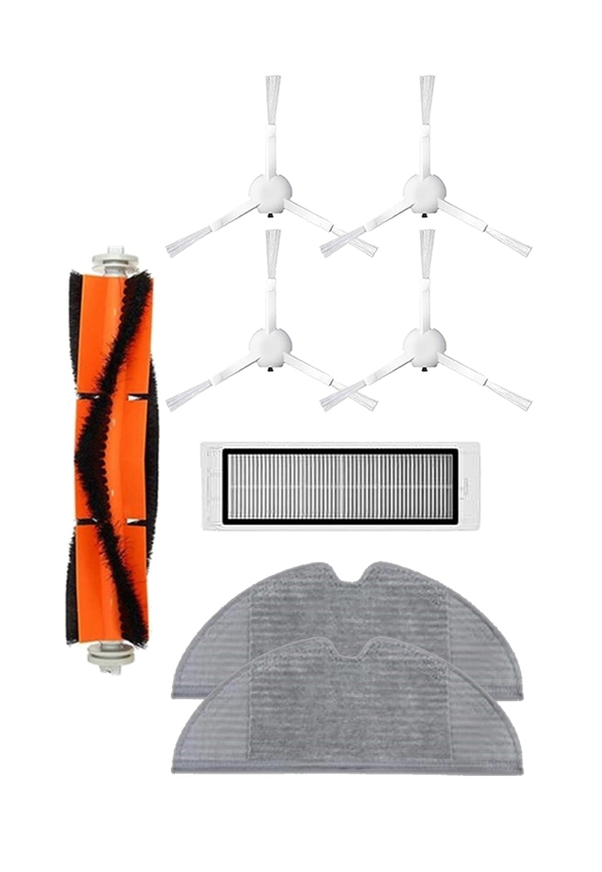 Dreame D9 Robot Süpürge Uyumlu 7'li Yedek Parça Seti