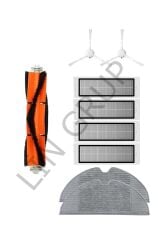 Xiaomi Trouver LDS Robot Süpürge Uyumlu 9'lu Yedek Parça Seti