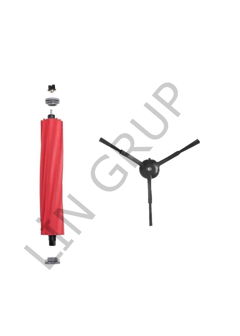 Roborock Q Revo S Robot Süpürge Uyumlu 2'li Yedek Parça Seti