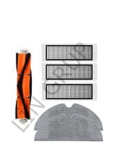 Xiaomi Trouver LDS Robot Süpürge Uyumlu 6'lı Yedek Parça Seti