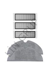 Xiaomi Vacuum Mop 1C (STYTJ01ZHM) Robot Süpürge Uyumlu 5'li Yedek Parça Seti