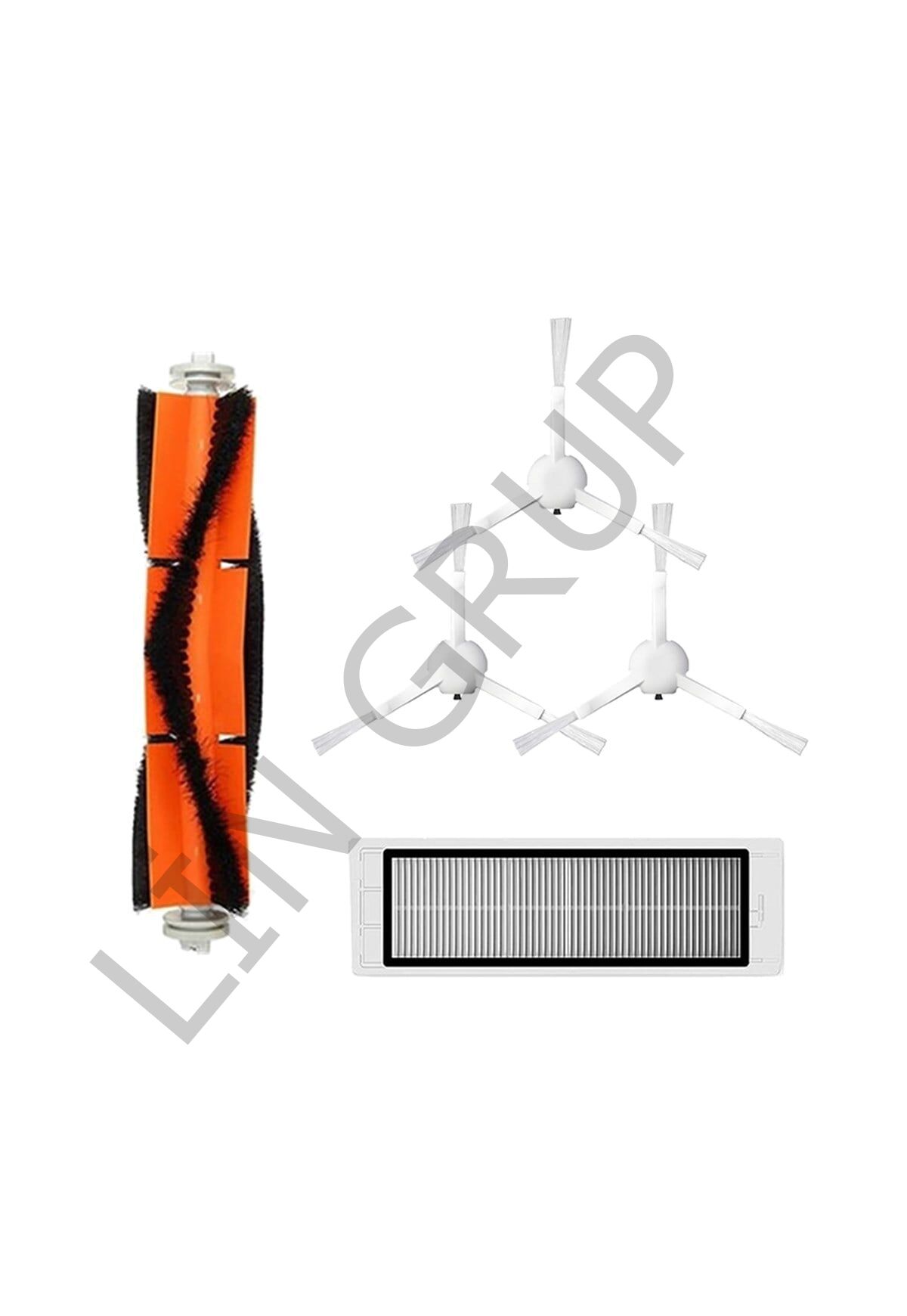 Xiaomi Trouver LDS Robot Süpürge Uyumlu 5'li Yedek Parça Seti