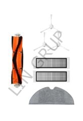 Xiaomi Trouver LDS Robot Süpürge Uyumlu 7'li Yedek Parça Seti