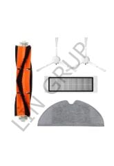 Xiaomi Vacuum Mop 1C (STYTJ01ZHM) Robot Süpürge Uyumlu 5'li Yedek Parça Seti