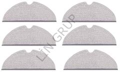 Xiaomi Vacuum Mop 1C (STYTJ01ZHM) Robot Süpürge Uyumlu 6'lı Mop Bezi