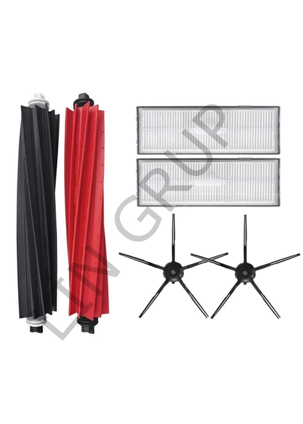 Roborock S8 Sonic Robot Süpürge Uyumlu 6'lı Yedek Parça Seti