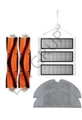 Xiaomi Vacuum Mop 2C  Robot Süpürge Uyumlu 8'li Yedek Parça Seti