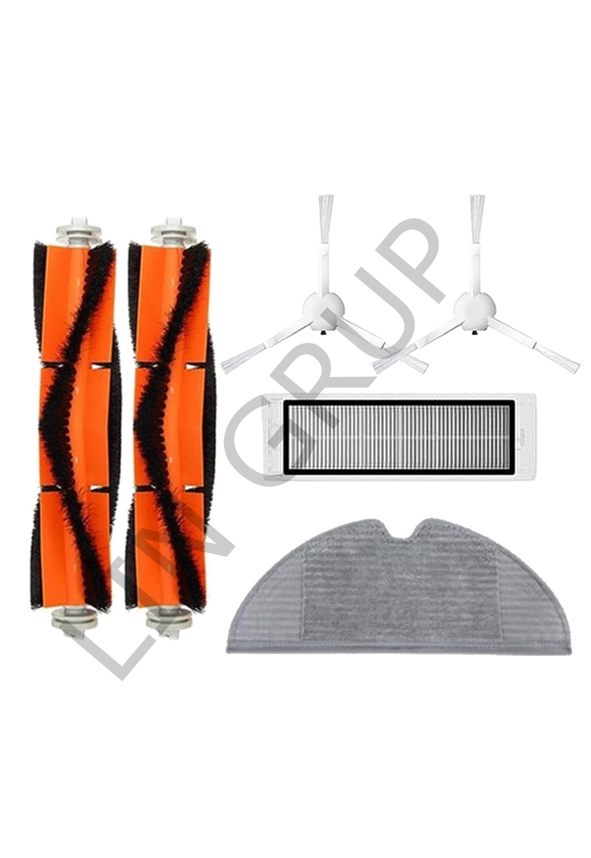 Xiaomi Vacuum Mop 1C Robot Süpürge Uyumlu 6'lı Yedek Parça Seti