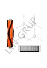 Xiaomi Trouver LDS Robot Süpürge Uyumlu 6'lı Yedek Parça Seti