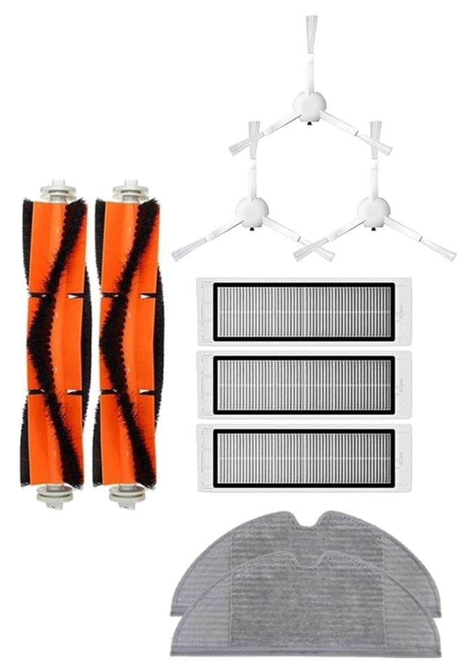 Dreame D9 Robot Süpürge Uyumlu 10'lu Yedek Parça Seti