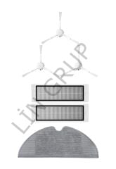 Xiaomi Vacuum Mop 1C (STYTJ01ZHM) Robot Süpürge Uyumlu 6'lı Yedek Parça Seti