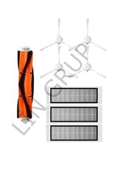 Xiaomi Trouver LDS Robot Süpürge Uyumlu 8'li Yedek Parça Seti